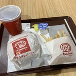 ドムドムハンバーガー - 甘辛チキンバーガーセット【2019.10】