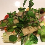 プリミ・バチ - プリミバチ(シェフからのお魚料理(真鯛))