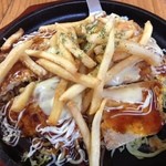 お好み焼き処ひまわり - チーズポテト焼き