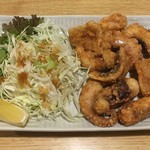 Fuuten - タコ唐揚げ！！！¥600。
                        タコ唐あったら注文しちゃうよなぁ〜〜〜
                        
                        タコは足も頭も美味いねヽ(´o｀
                        
                        