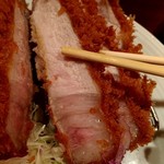 とんかつ檍 - 特ロースカツ