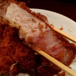 とんかつ檍 - 特ロースカツ