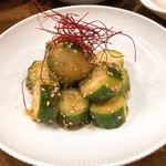 創作麺工房 鳴龍 - ごまきゅうり