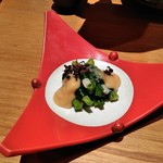 菜な - 一文字ぐるぐる（葱ぬた）