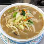 ひまわりラーメン  - ちゃんぽん（とんこつベース）