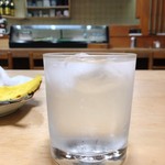 元福 - 焼酎ロックに切り替えて〜〜笑笑