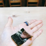 元福 - 手に乗っけて、、、ぱくん＾＾