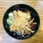 Ogu soba - 玉ねぎ天そば ¥350