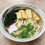 まつや - ごぼう天うどん、中盛です。（2019.10 byジプシーくん）