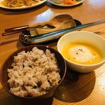 Kurashikku - 雑穀米とスープ