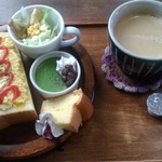 にじいろcafe - モーニング