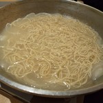 鳥料理 有明 - 締めはラーメン