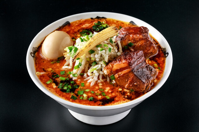 料理メニュー カラシビ味噌らー麺 つけ麺 鬼金棒 キカンボウ 旧店名 カラシビ味噌らー麺 鬼金棒 神田 ラーメン 食べログ