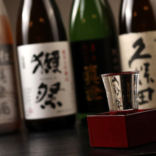 お好みに合わせてご紹介＊豊富に揃える厳選"日本酒"・"焼酎"