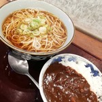 文殊 - そば定食￥640