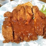 亀の家食堂 - チキンカツ、単品530円でこのボリューム！