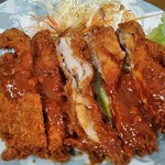 亀の家食堂 - おなか一杯になれます(*^.^*)