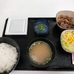 吉野家 - 納豆牛小鉢定食