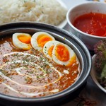 【E】チキンキーマカレー