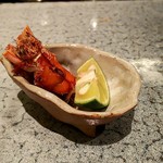 日本料理 TOBIUME - 赤脚海老の頭