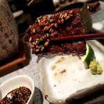 日本料理 TOBIUME - 錦胡麻に付けて