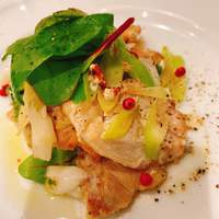 厳選洋食さくらい - 桜姫鶏と焼き葱のソテー