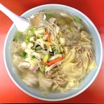 山田屋 - タンメン（740円）＋ワンタン10個（200円）