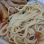 中華そば さわ - 細ストレート麺