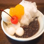 菓のん - 料理写真:【夏限定】冷やし白玉ぜんざい