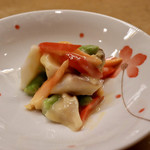 花いち - 酢みそ（サザエ、青柳・げそ・パプリカ）