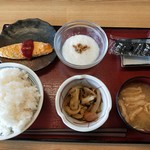 盛岡月が丘食堂 - 朝食セット（４００円）