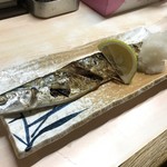 がばちょ - サンマ塩焼き（550円）