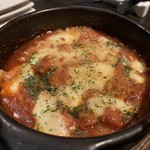 MILLE FIORI - トリッパのトマト煮込みグラタン（￥1000）