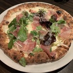 MILLE FIORI - 生ハムとベビーリーフのクリームソース（￥1600）