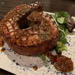 MILLE FIORI - 塩漬け豚バラ肉のグリル ポルケッタ マスタードソース（￥1600）