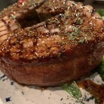 MILLE FIORI - 塩漬け豚バラ肉のグリル ポルケッタ マスタードソース（￥1600）