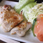 赤でんわ - 「日替わり定食」（７８０円）～メイン「豚ロースの西京焼き」