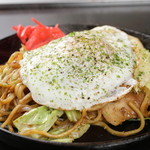 Okonomiyaki Teppan Yaki Yaki Doki - ぶたそば