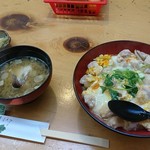 ささ川 - 料理写真:親子丼　極塩