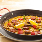 chicken and chorizo paella