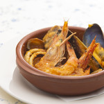 Stewed seafood zarzuela