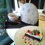 一凛珈琲 - 09年２月のケーキと紅茶をいただきました