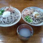 Sobadokoro Ippuku - 塩と生醤油(各６５０円)