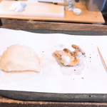 天ぷら 福たろう - 新イカとゲソ