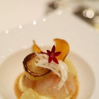 ジャルダン ポール・ボキューズ - 甘エビの一品　柑橘とあわせて