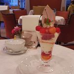 資生堂パーラー - 山形県　岡田果樹園産　佐藤錦のパフェ