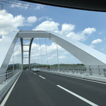 Isoryouri Hamaya - おまけ…大島大橋！通称＂鶴亀大橋＂が開通しました♪