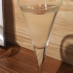 日本酒バル富士屋 - 日本酒のカップ