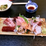 十八番 - ちょい刺し盛り。