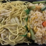 五日市福屋 - 焼きそばとチャーハンセット　387円　1回目
